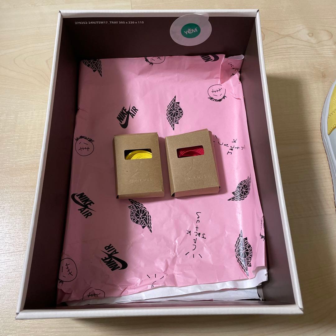 Travis Scott ×Nike AirJordan1LowOGCanary