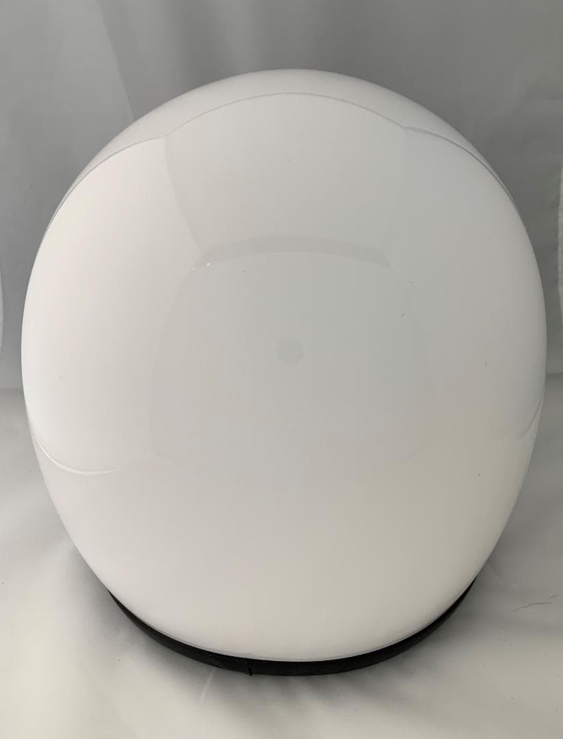 昭和レトロフルフェイス　ビンテージ フルフェイスヘルメット 族ヘル ホワイト