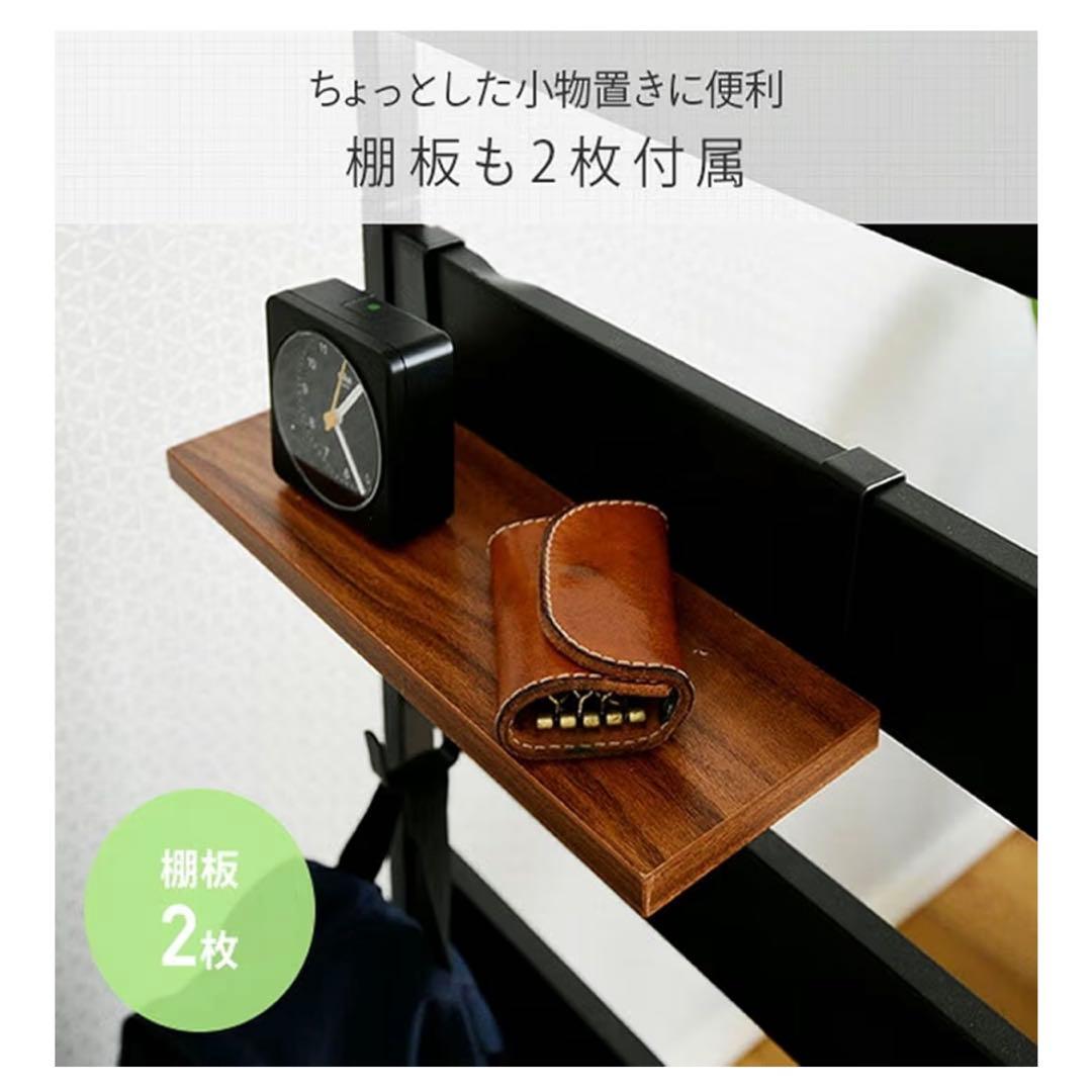 【幅60cm】つっぱり式ラック　ラダーラック　スチール　つやなしホワイト