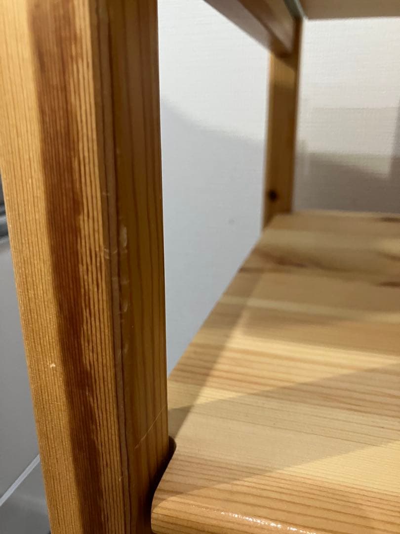 無印良品　パイン材ユニットシェルフ