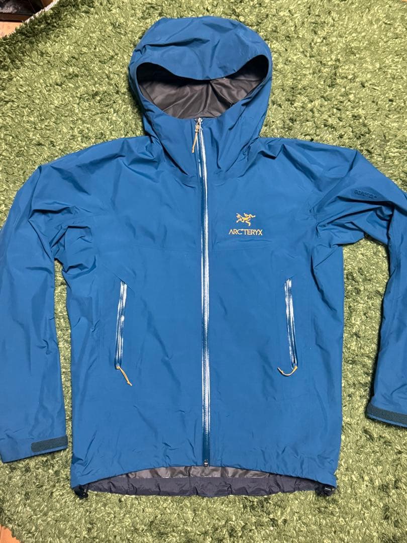 arc'teryx zeta sl レギオンブルー　金刺繍　廃盤　希少