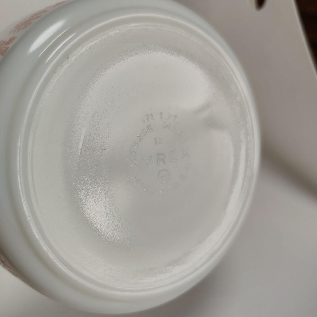 希少　パイレックス　バタープリント　アーミッシュ　キャセロール　 2個