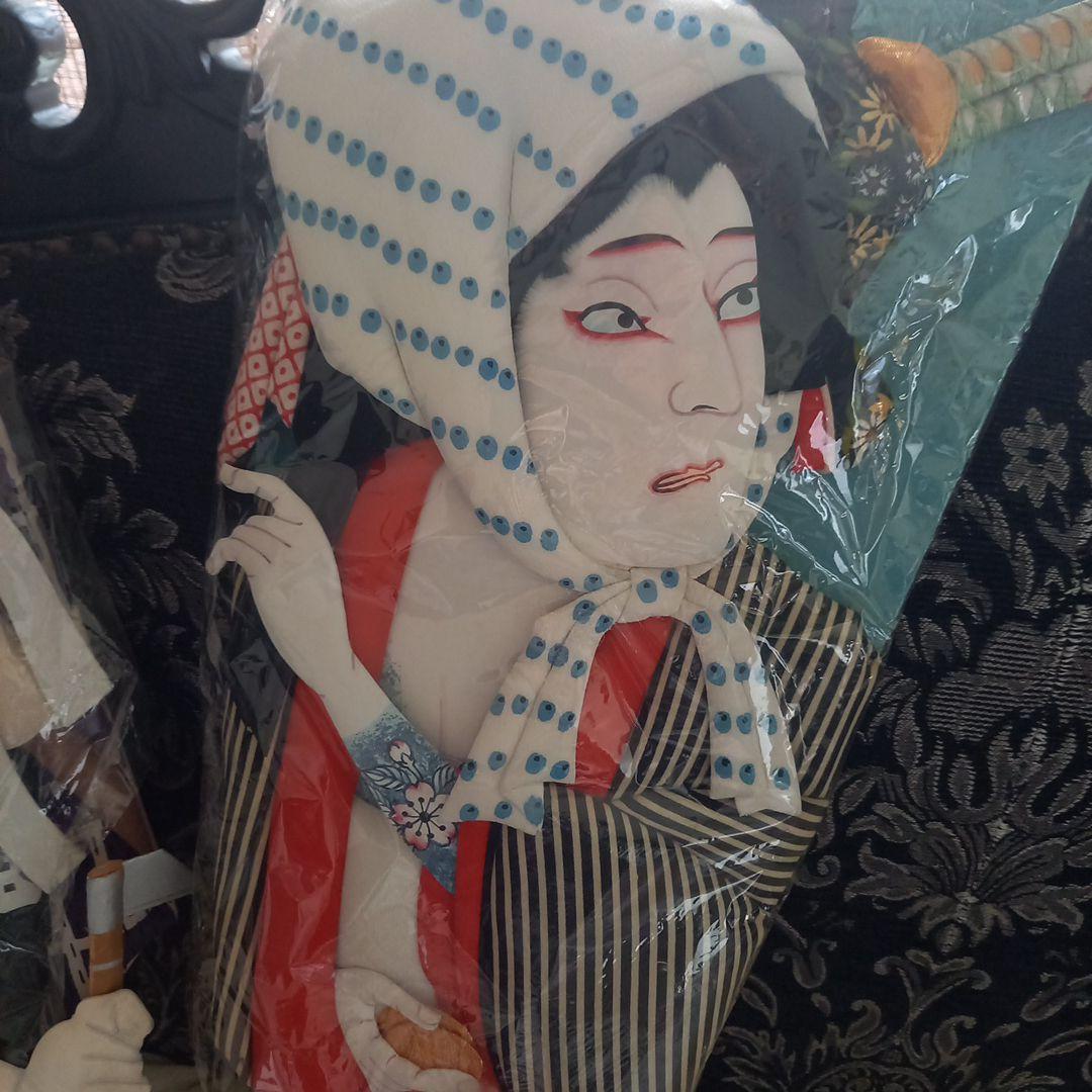 大型羽子板2枚(お正月飾り)高さ60cm