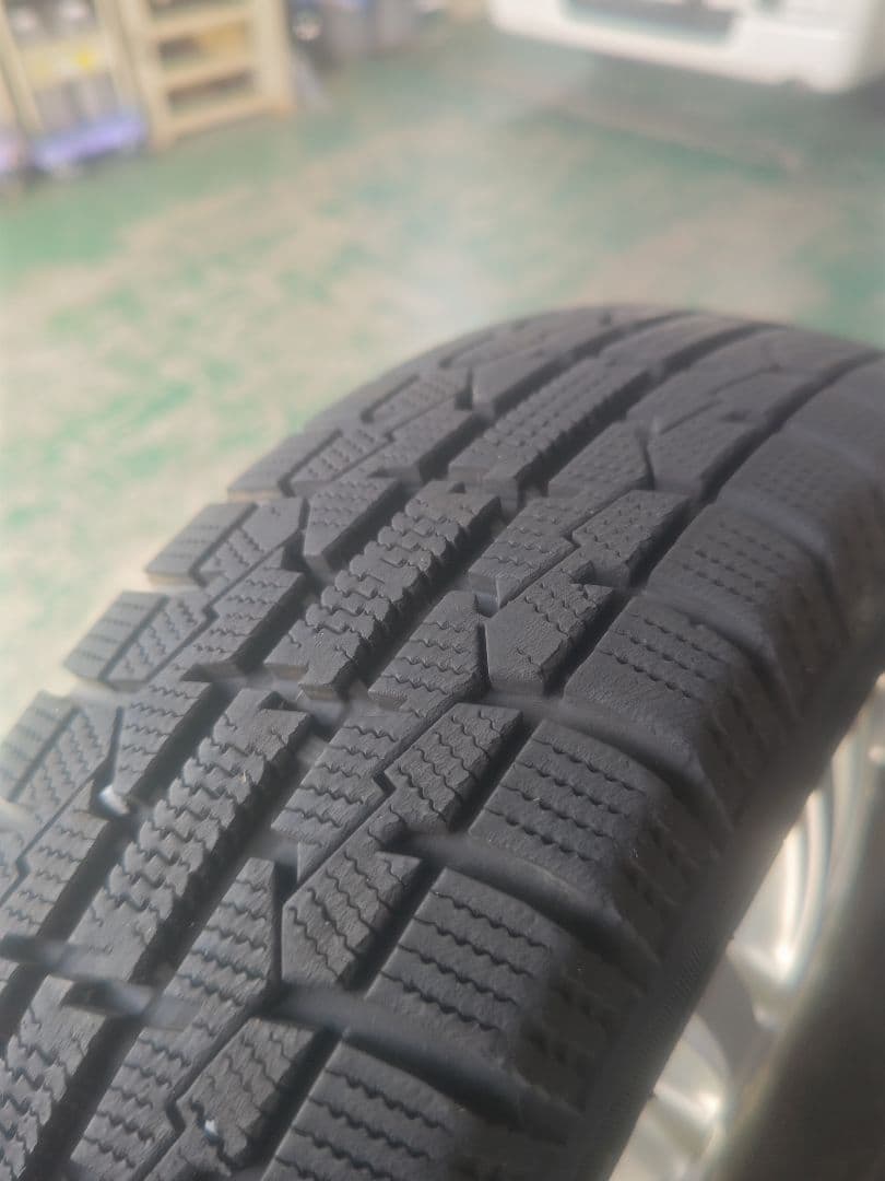 ②155/70R13 スタッドレスタイヤ アルミホイール付 2本セット