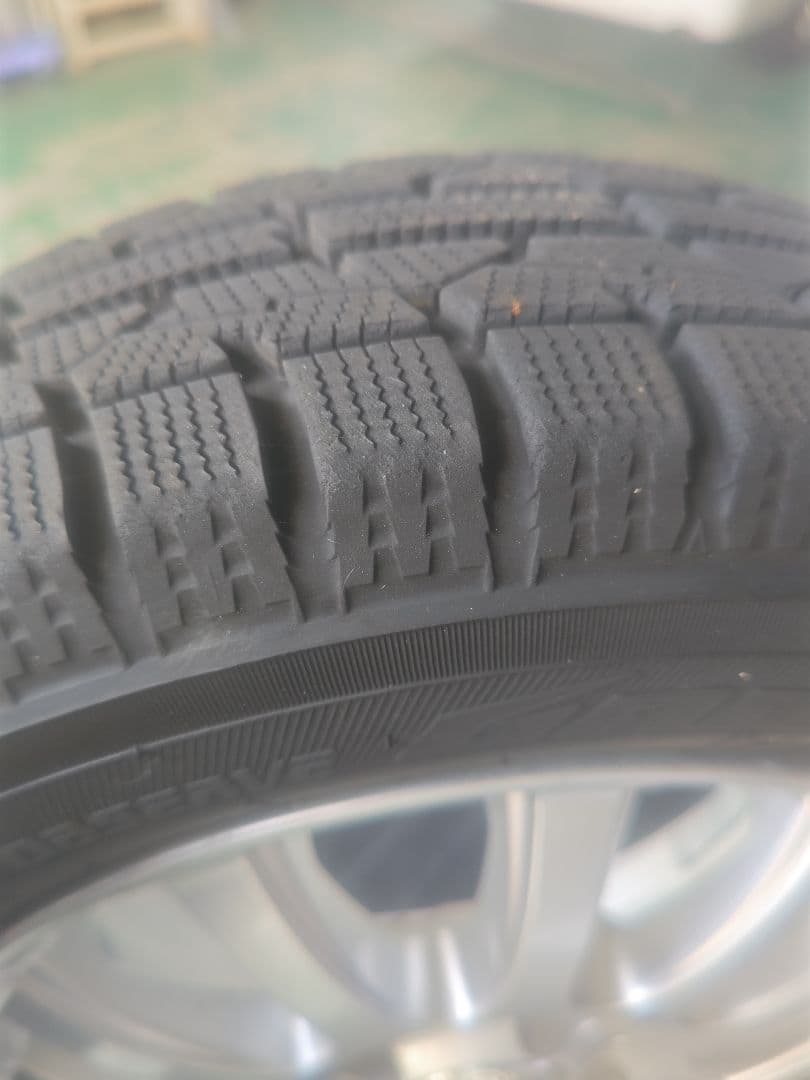 ②155/70R13 スタッドレスタイヤ アルミホイール付 2本セット