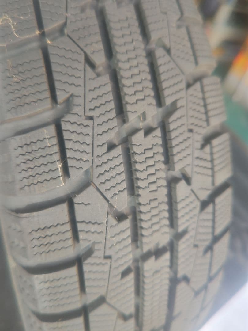 ②155/70R13 スタッドレスタイヤ アルミホイール付 2本セット