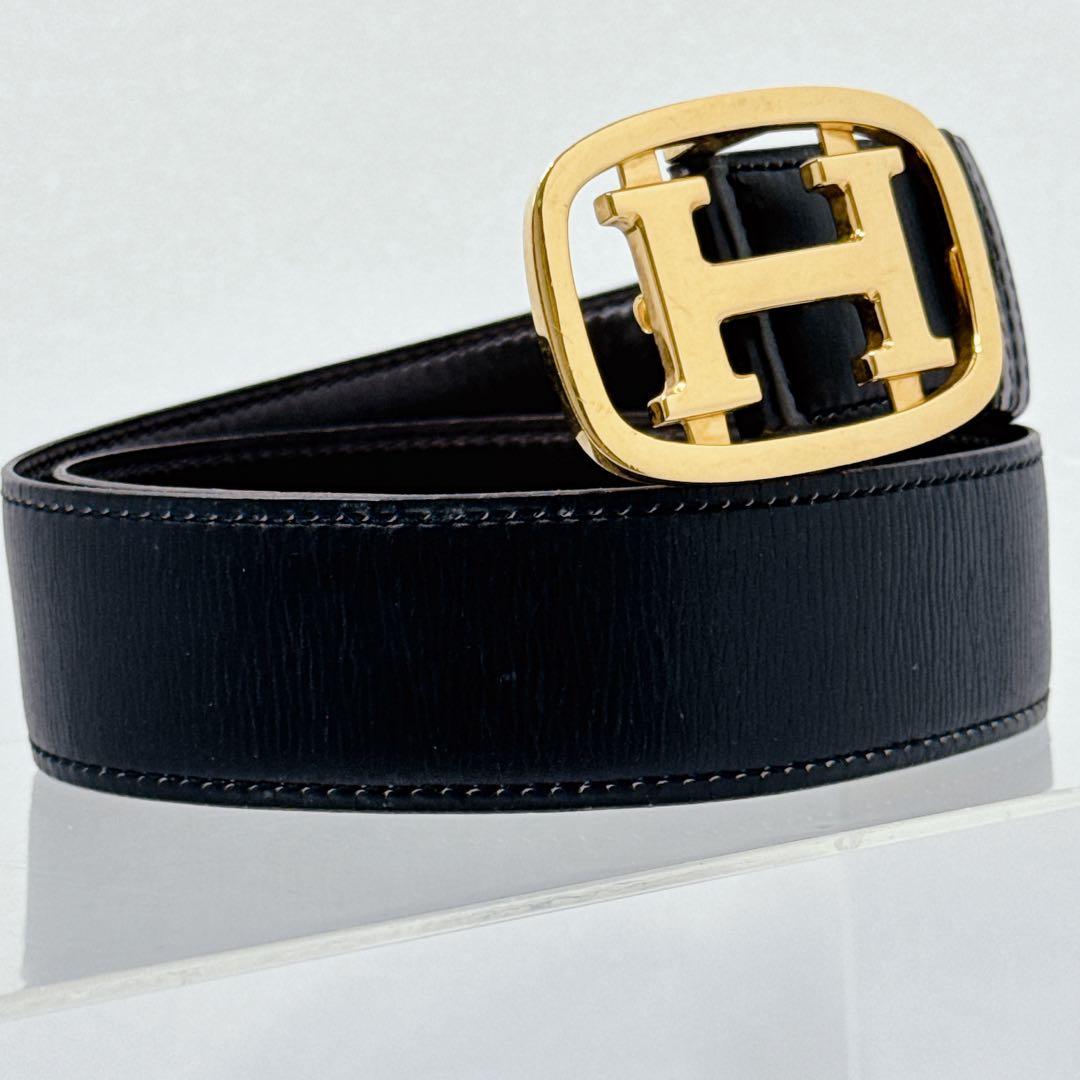 エルメス コンスタンス リバーシブルベルト 70s ヴィンテージ Hバックル