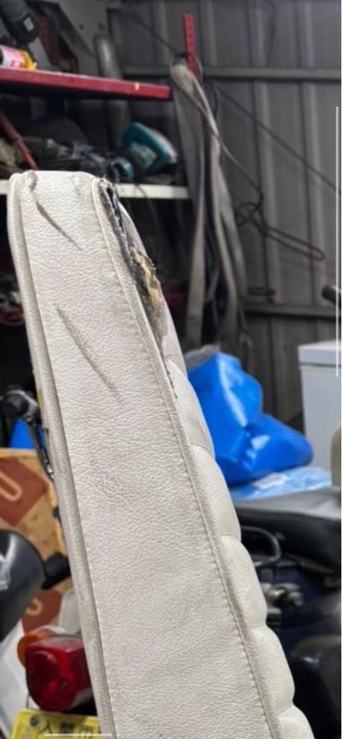 ホンダバイク用ホワイトシート