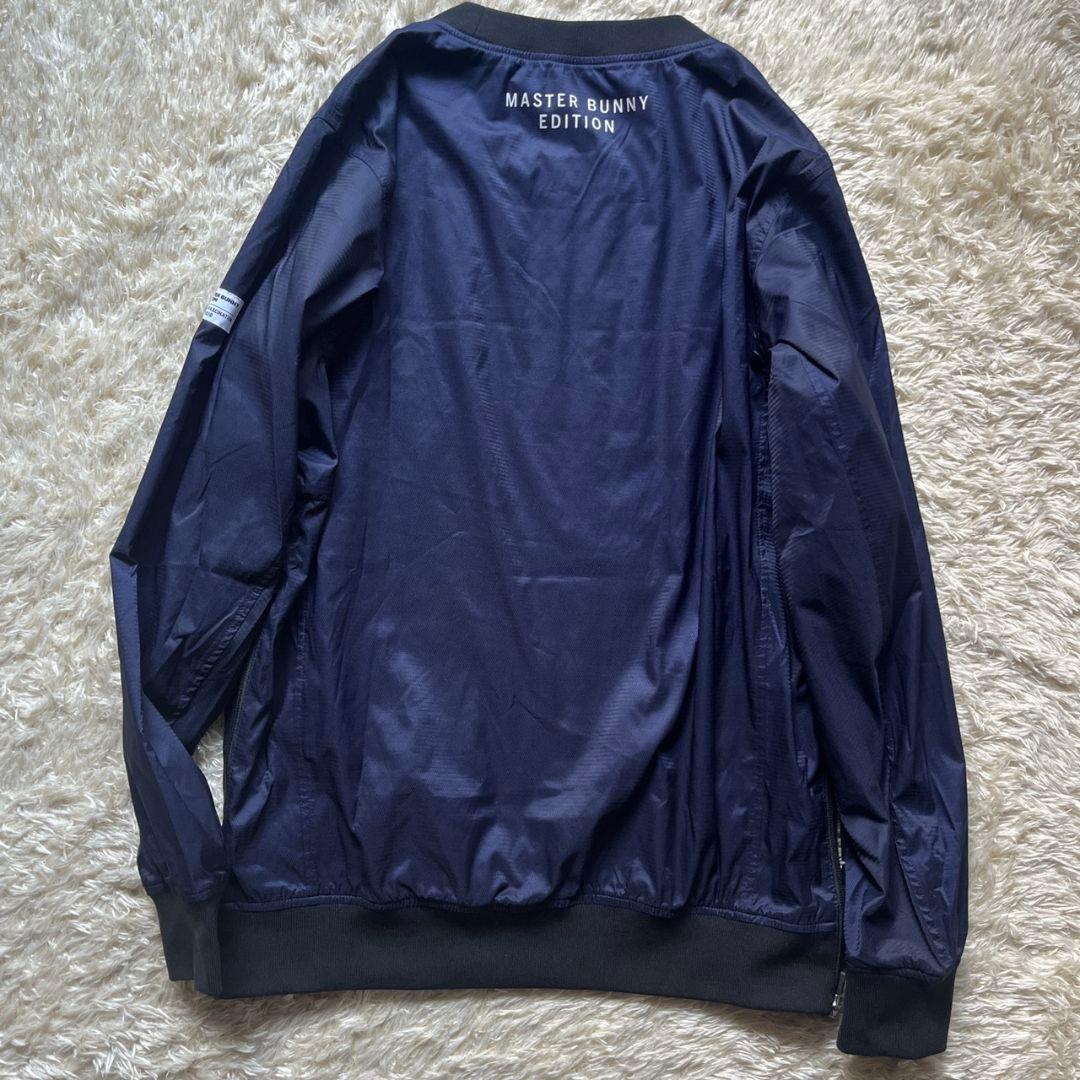 美品　マスターバニーエディション　スニード　ゴルフ　ウィンドブレーカー　ネイビー