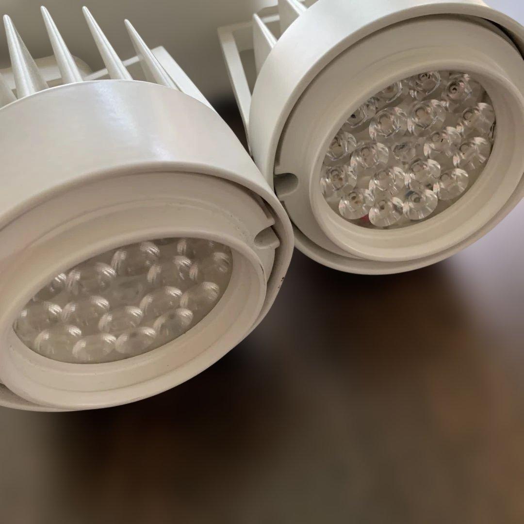 Panasonic ライトレール用 スポットライト LED 照明器具 2個セット