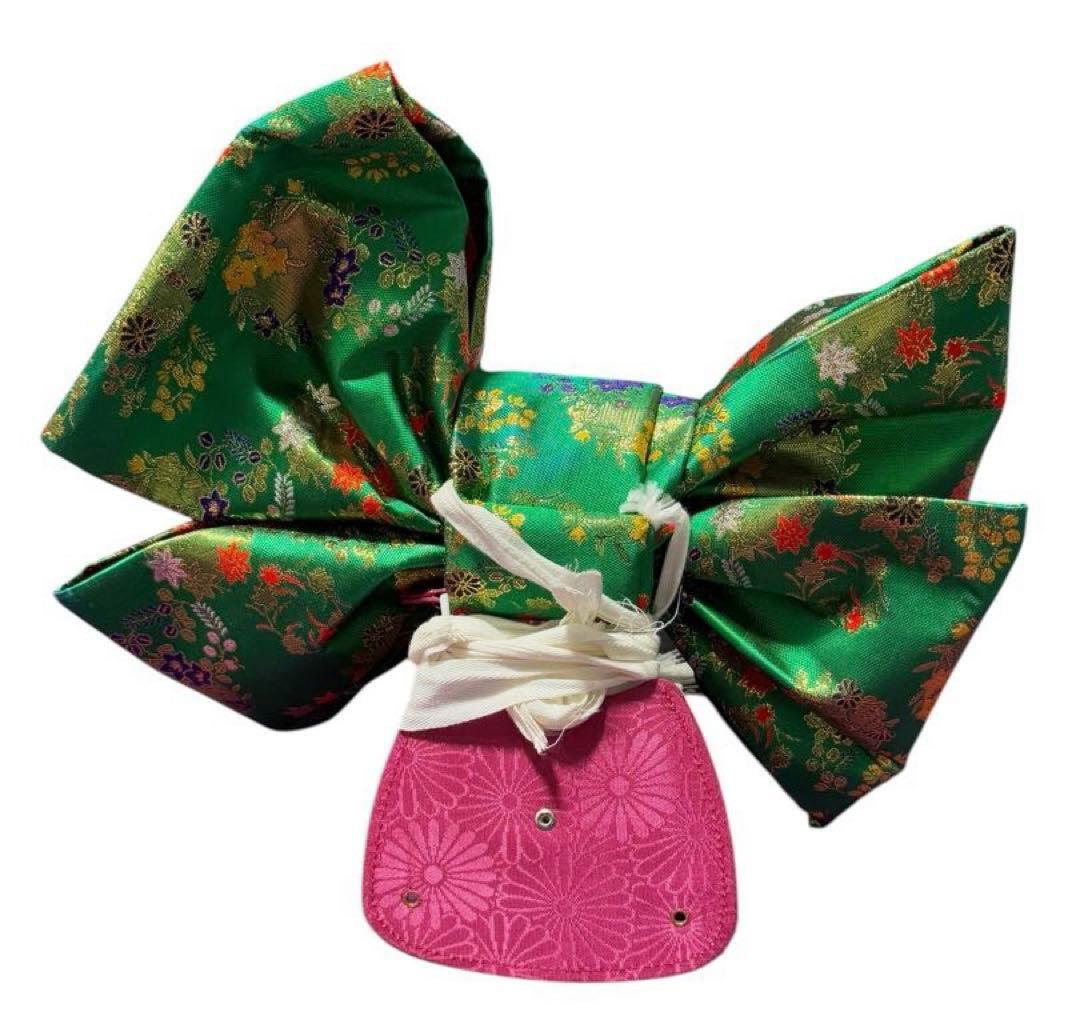 七五三　7歳向けお子様　ほぼフルセット　青系セット　正絹