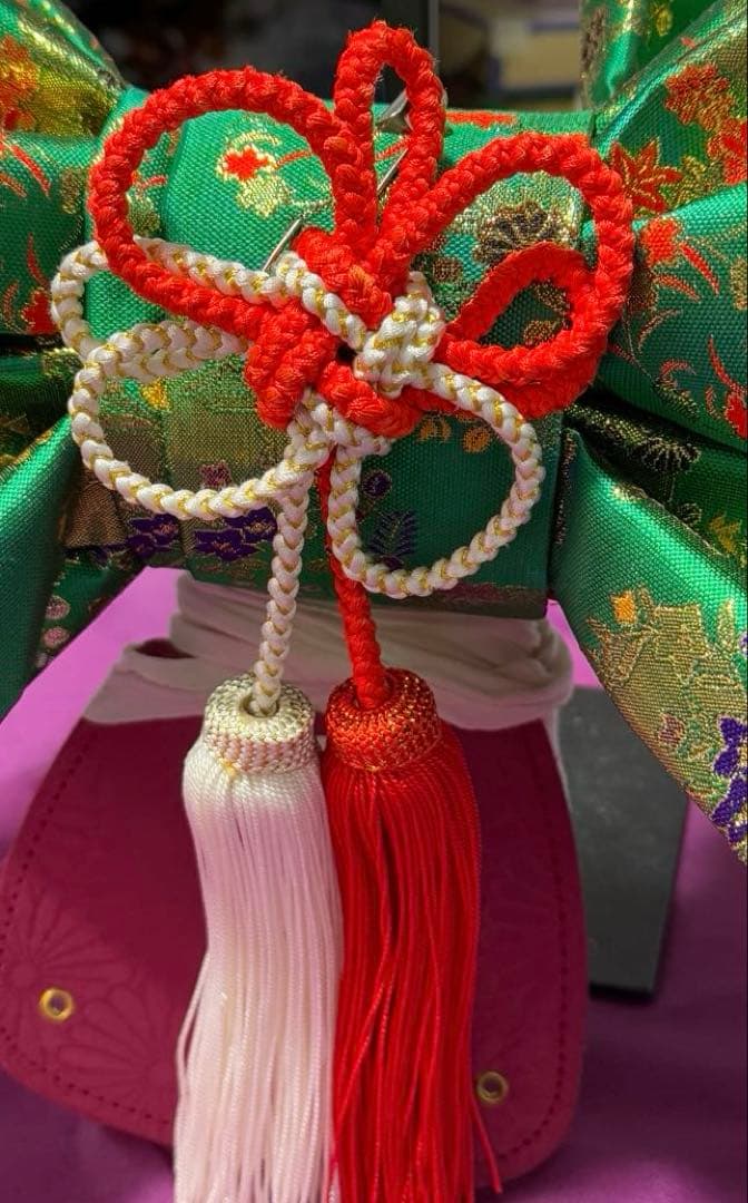 七五三　7歳向けお子様　ほぼフルセット　青系セット　正絹