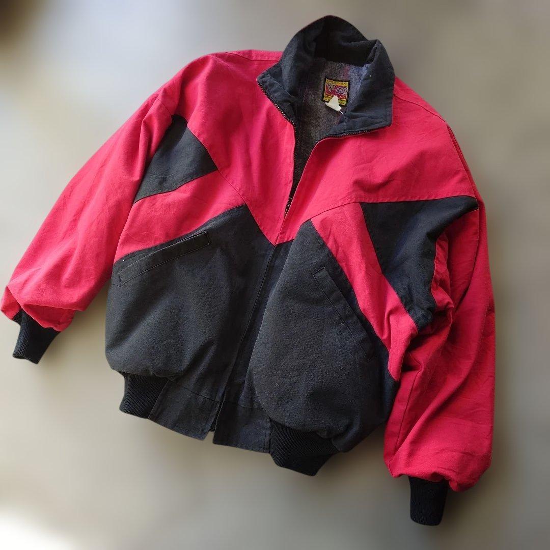 beewild アメリカ製 オクラホマ ワークジャケット サンタフェ 切り替え