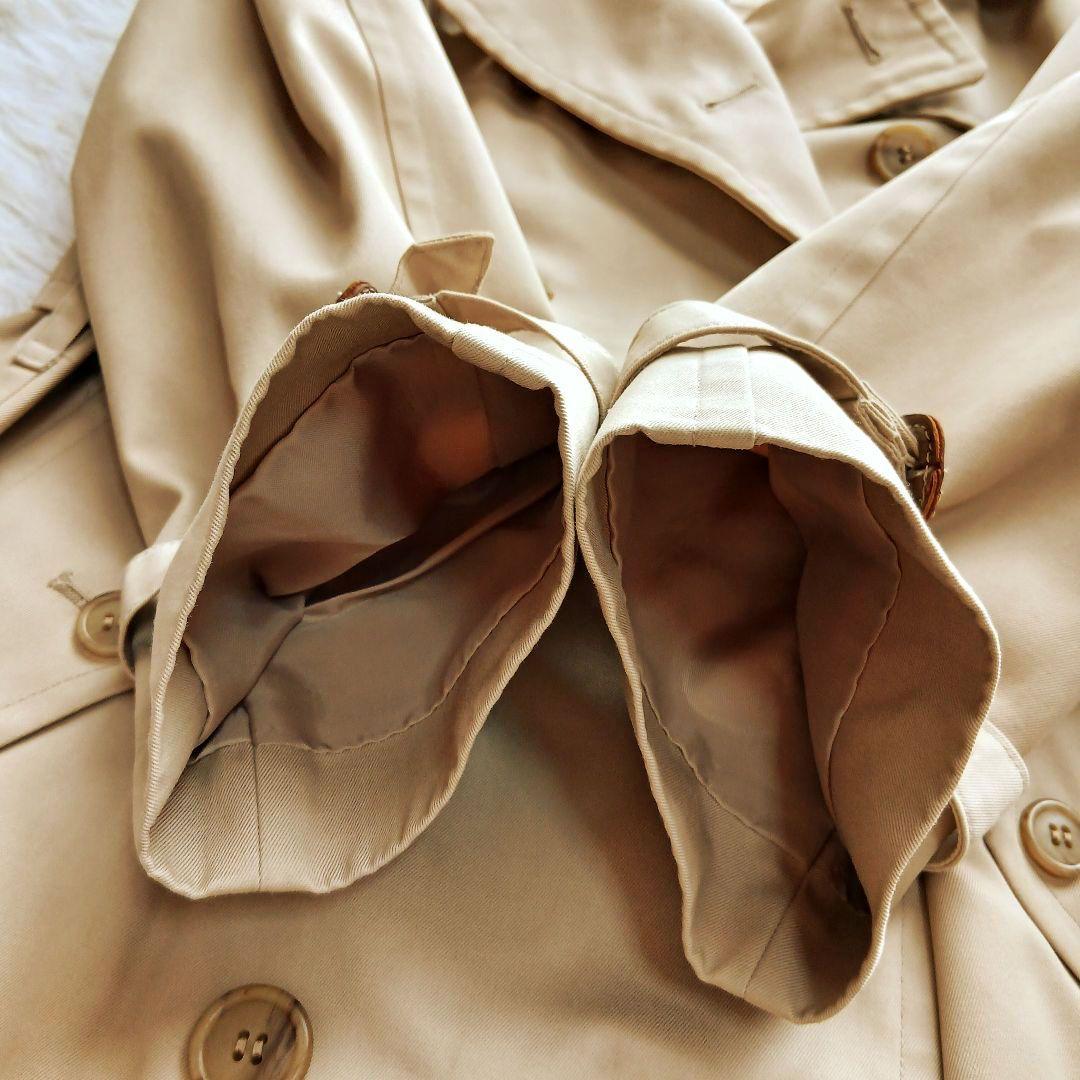 【BURBERRY】ヴィンテージ　ノバチェック　ロングトレンチコート　ベージュ