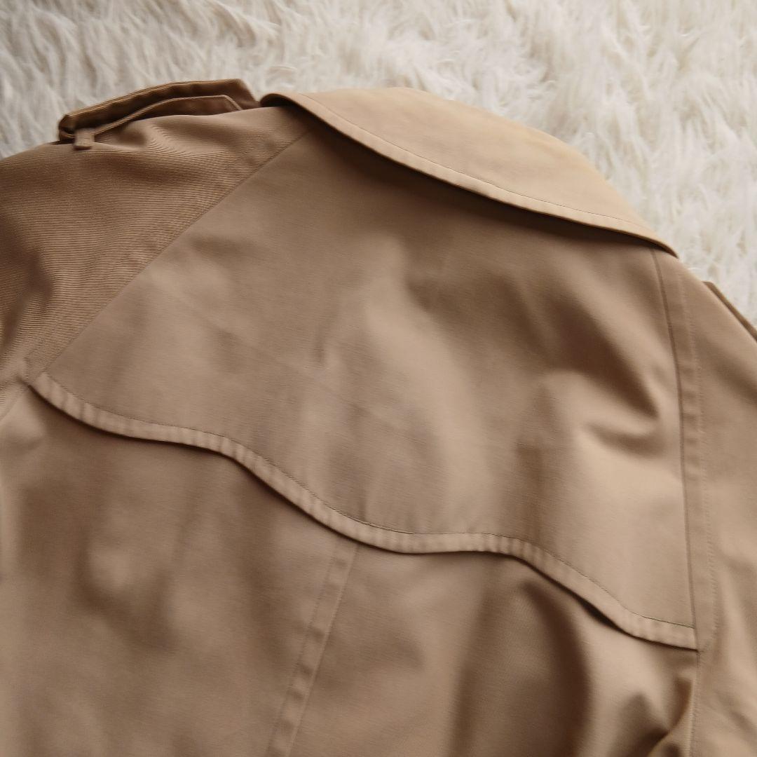【BURBERRY】ヴィンテージ　ノバチェック　ロングトレンチコート　ベージュ