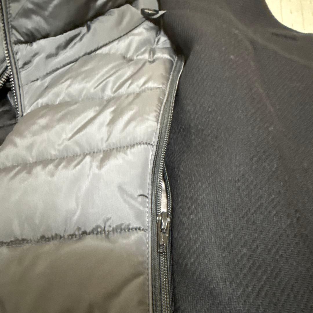 【極美品】AOURE スタンドカラーコート　イタリア製生地　MANTECO