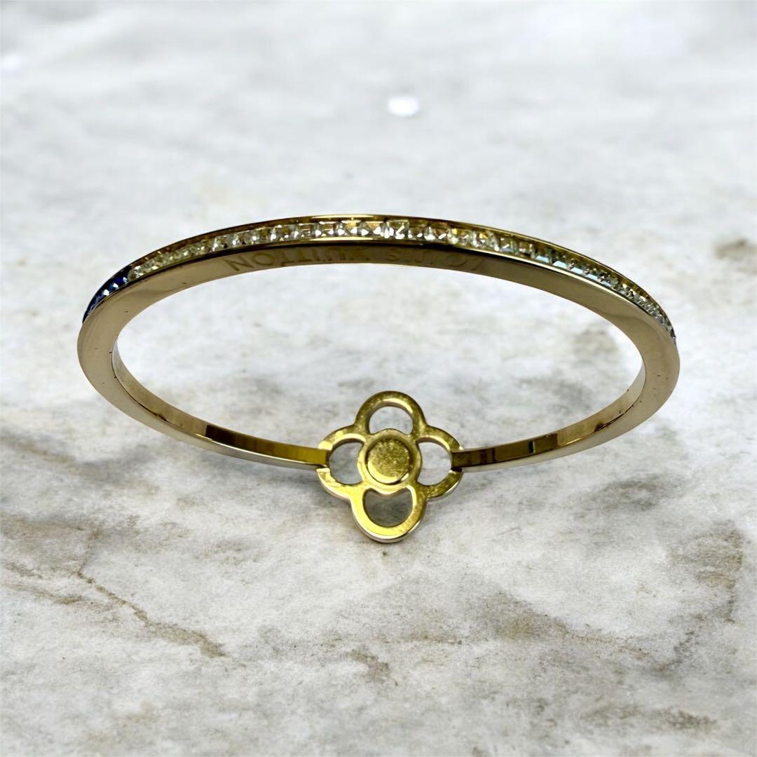 u*c様 【美品】Louis Vuitton フラワーモチーフ ブレスレット