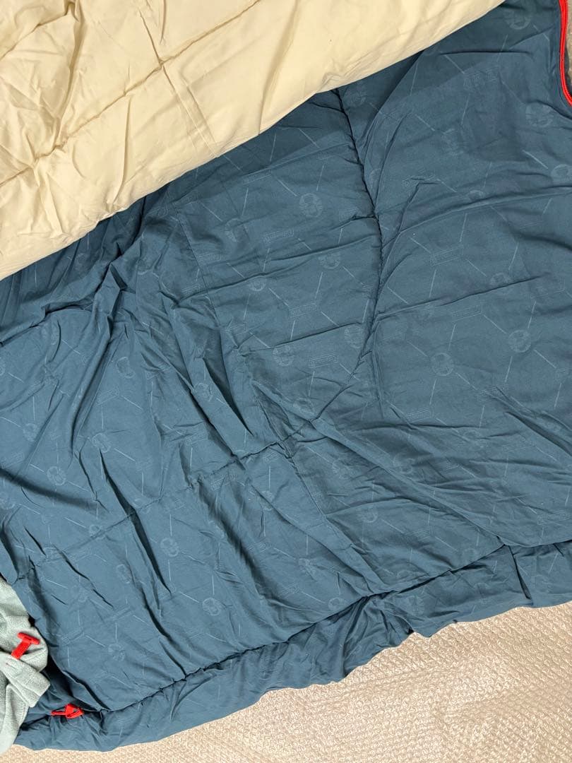 極美品　Coleman コールマン　マルチレイヤースリーピングバッグ