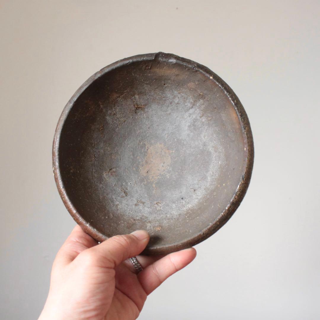 焼き締め 水盤 鉢 南蛮 花器 古美術 古道具 アンティーク