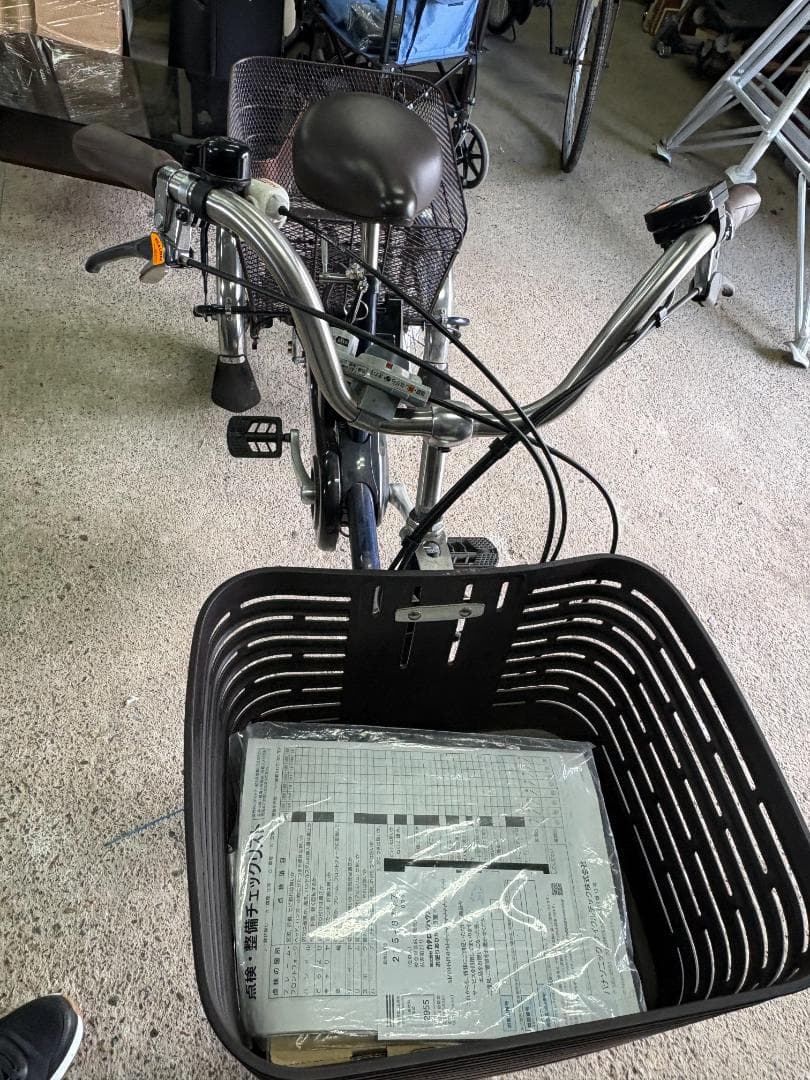 Panasonic ビビライフ BE-ELR833V 電動アシスト三輪自転車