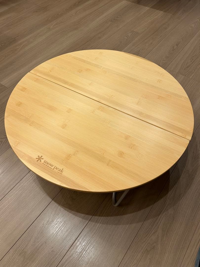  peak 竹製折りたたみテーブル ちゃぶ台M
