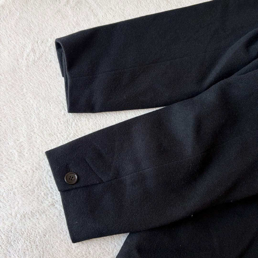 cocoti0822 SUPER 100 シャギーノーカラーコート 未使用