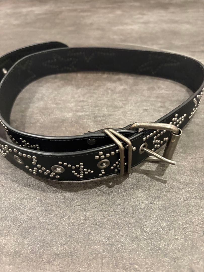 Jaded London スタッズ付きブラックベルト
