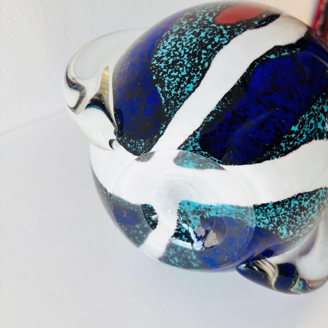 モダンデザイン ガラス花瓶 35cm 大型 フラワーベース