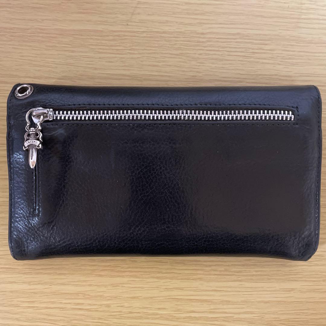 【年越特価】CHROME HEARTS WAVE ウォレット　インボイス付属