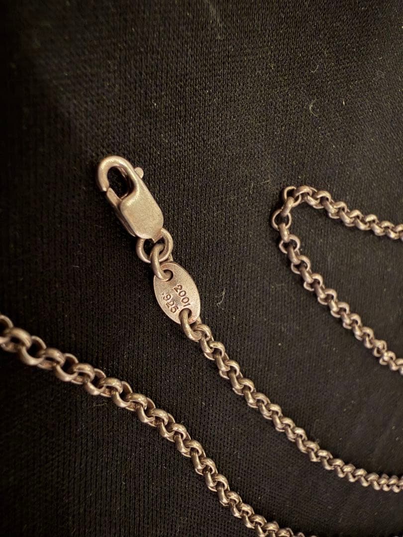 の*り様 Chrome hearts ロールチェーン16インチ 美品