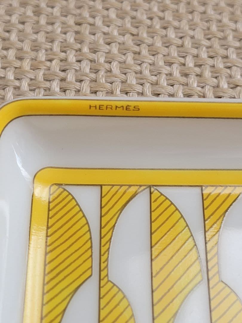 HERMES エルメス 食器ソレイユ 長方形プレート