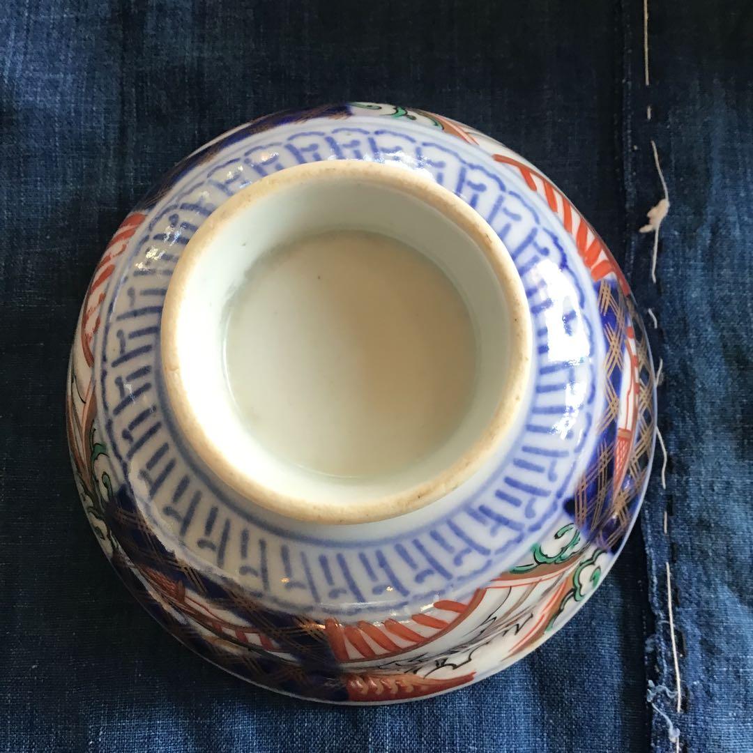 古伊万里　大型茶碗　５客セット
