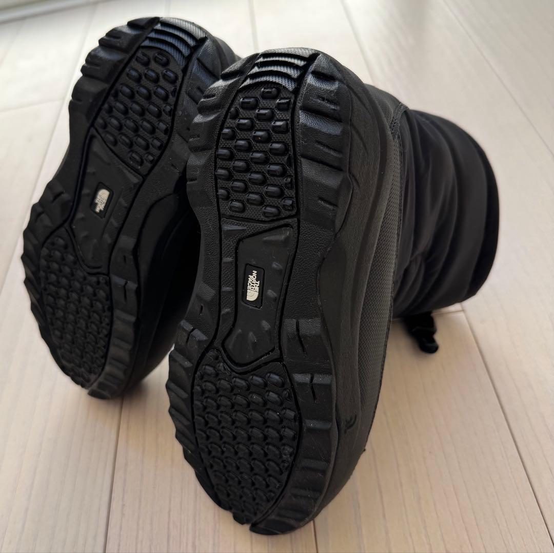 未使用に近い美品！THE NORTH FACE ブラックスノーブーツ☆19cm