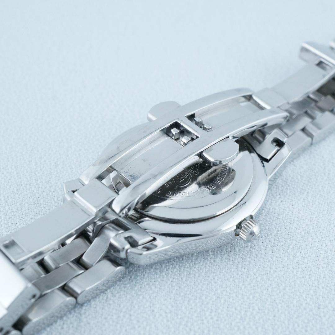 洗浄済み グッチ 5500L ブラック文字盤 レディース　箱付 稼働　保証書