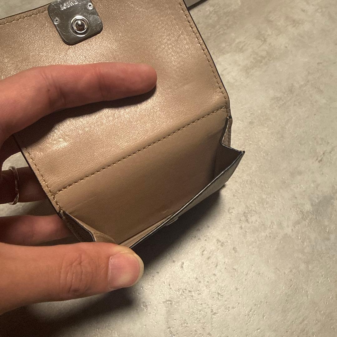 LOEWE（ロエベ） アナグラム トライフォールド ウォレット（三つ折り財布）