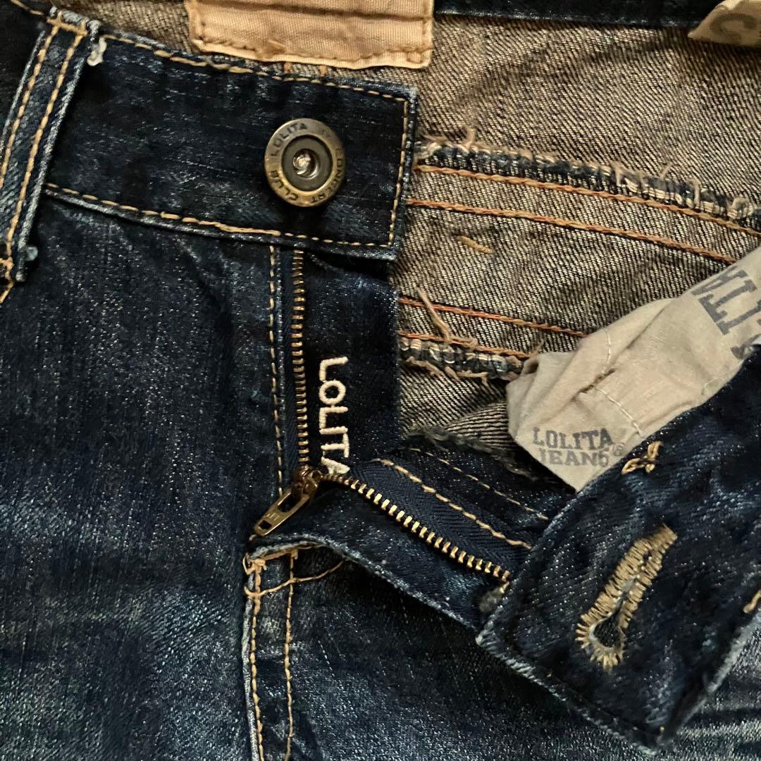 ロリータジーンズ LOLITA JEANS デニム 奈良美智さんコラボ XS