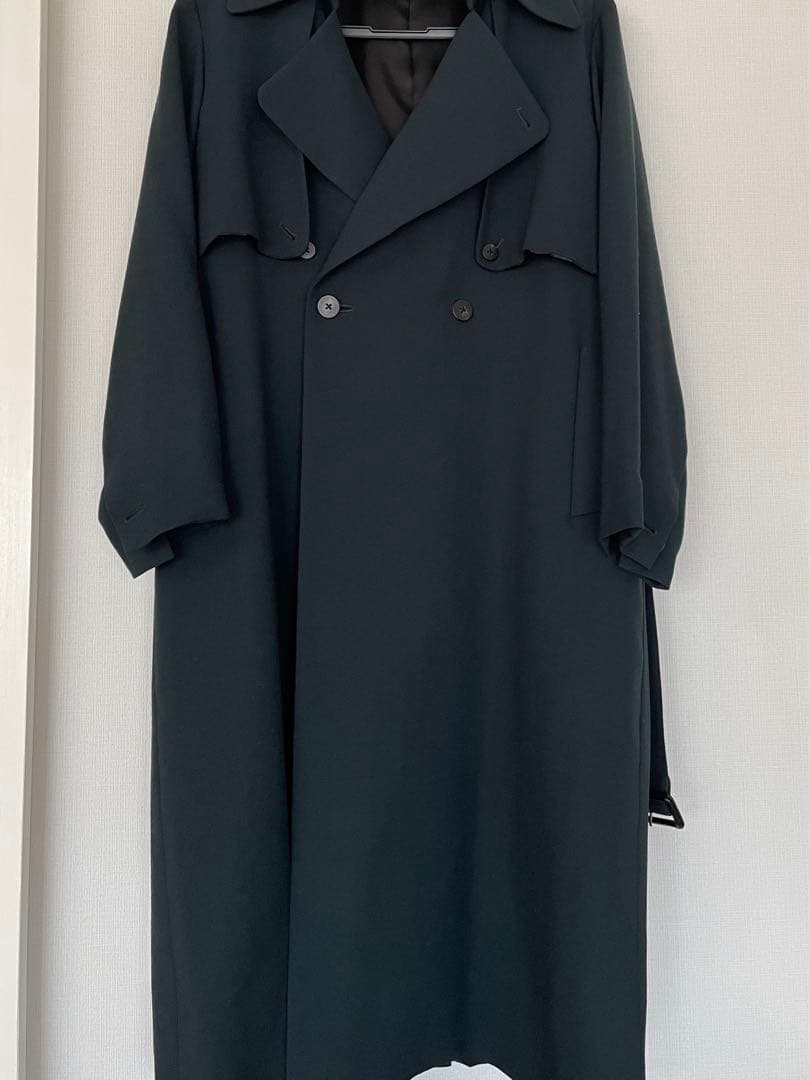 ethosens エトセンス　ジョーゼットトレンチコート　YOKE