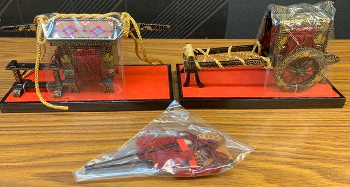 掛盤膳揃　25号　重箱　御所駕籠揃　雛人形　道具セット