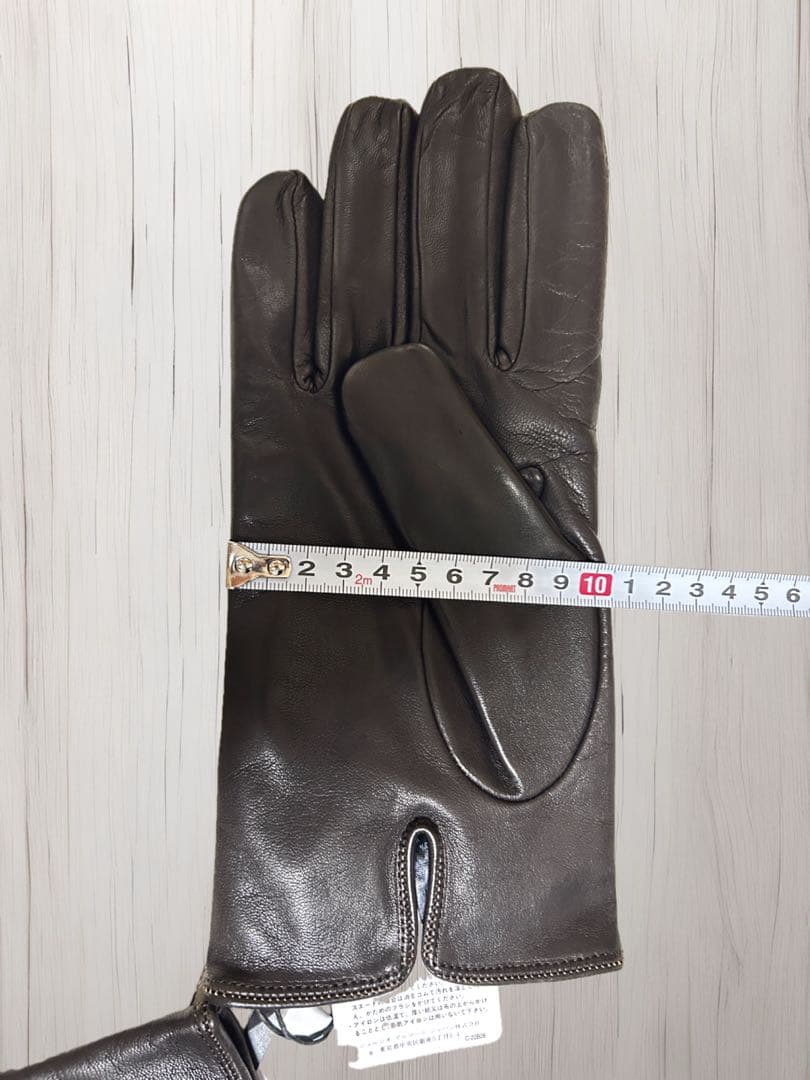 EMPORIO ARMANI 羊革手袋 ブラックベージュ　新品未使用