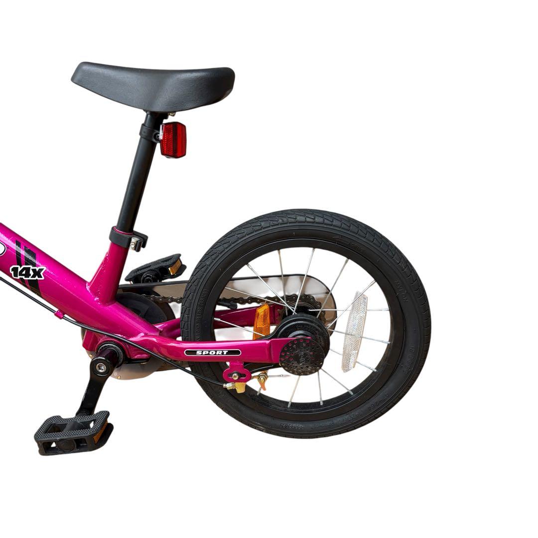 ストライダー 14X ピンク 本体 ペダル付き キッズバイク 子ども用自転車