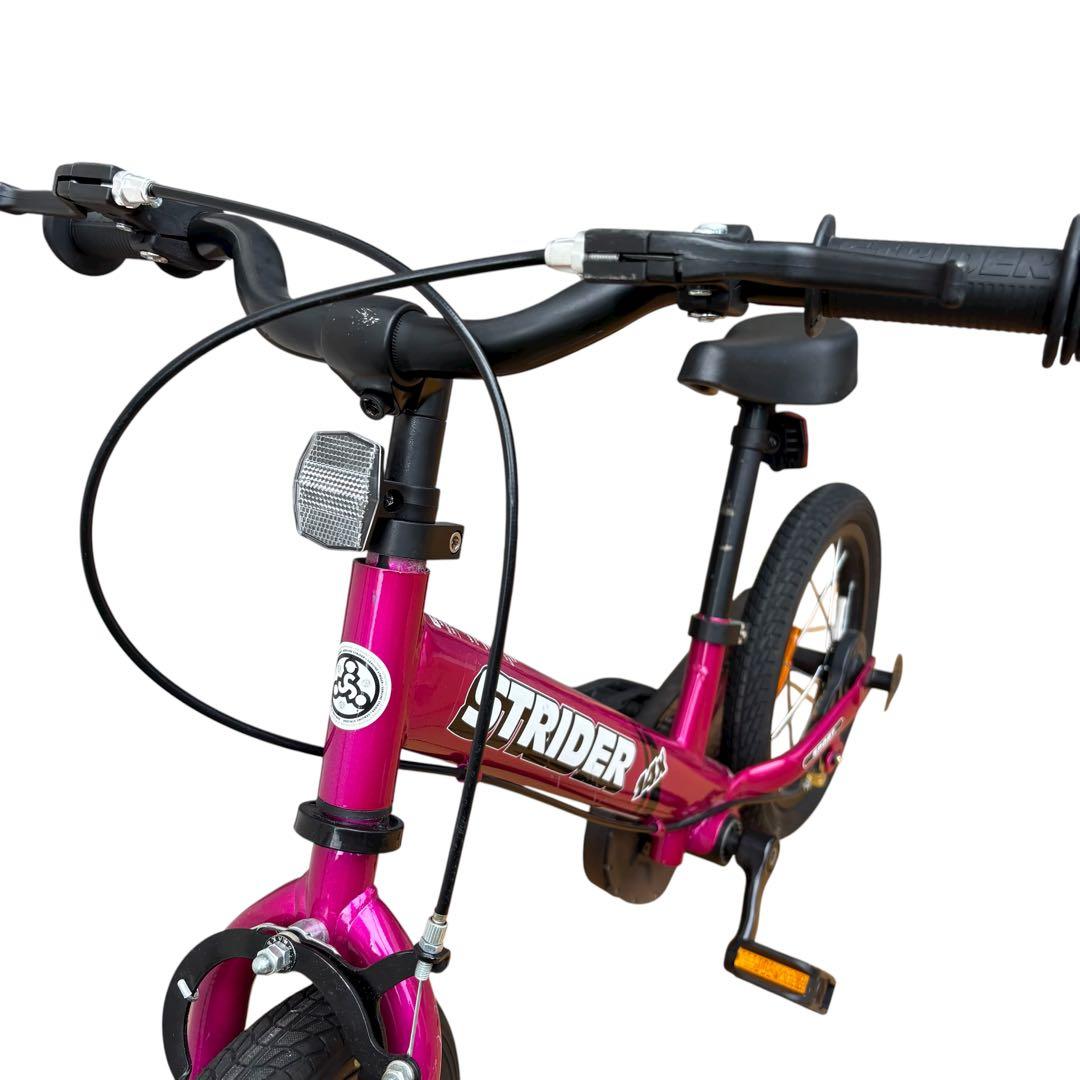 ストライダー 14X ピンク 本体 ペダル付き キッズバイク 子ども用自転車