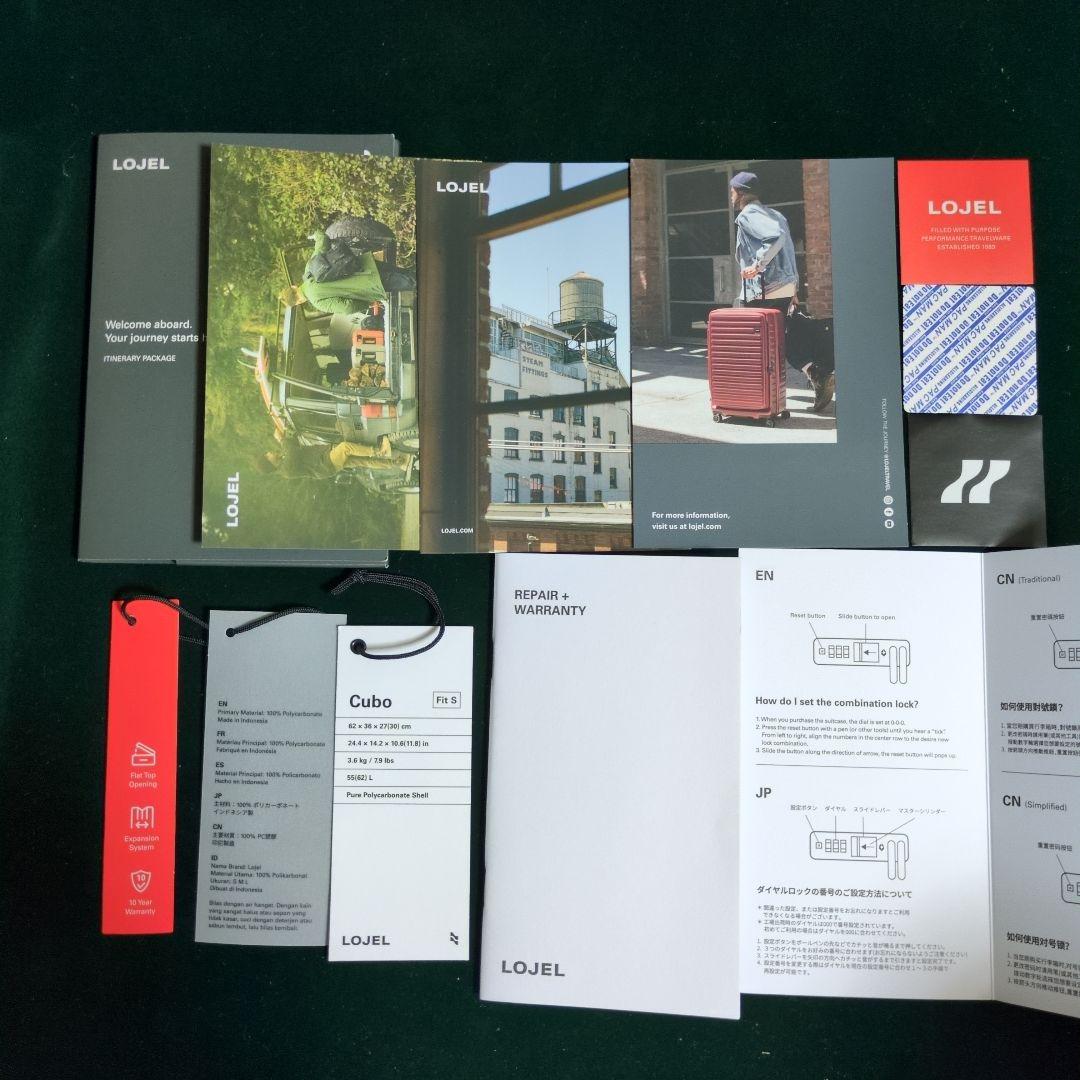 LOJEL CUBO FIT S ロジェール キャリーケース ホワイト 55 L