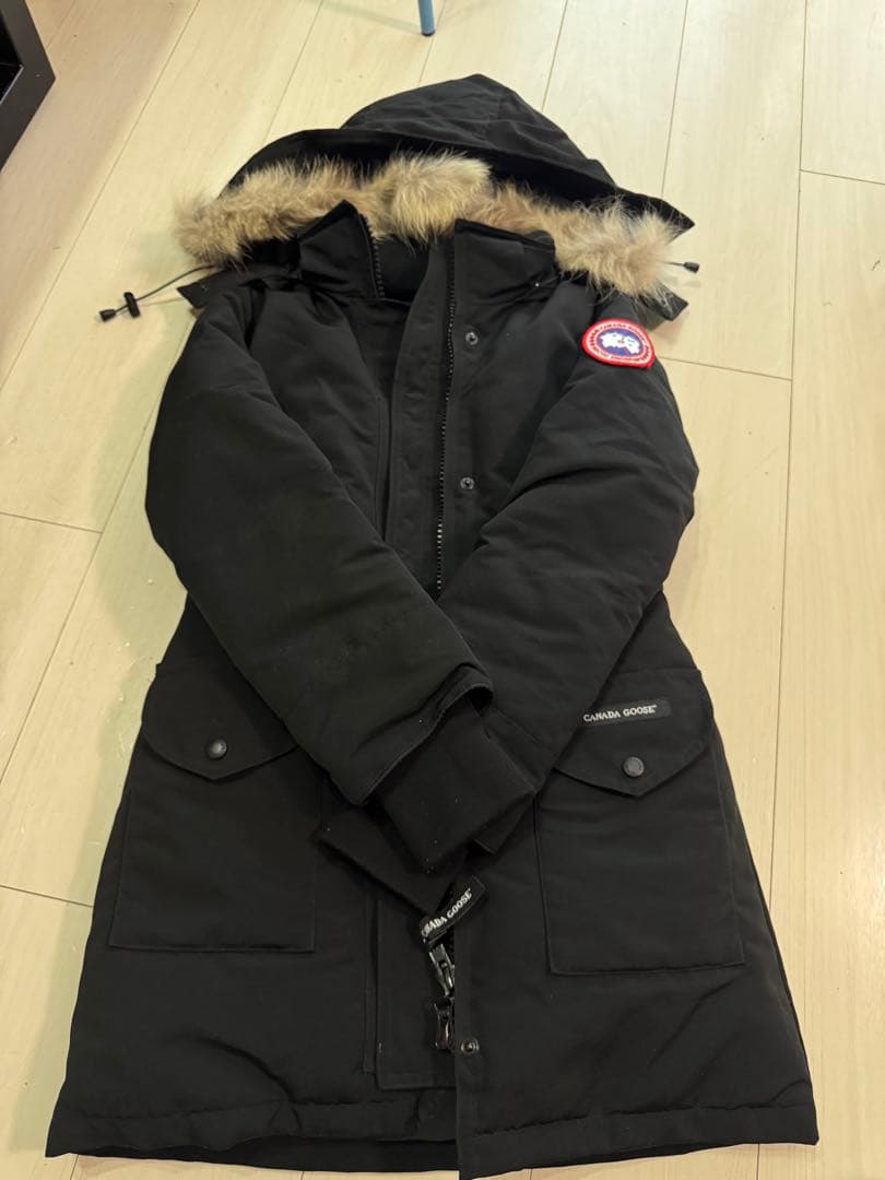 カナダグース ブラック ダウンジャケット XS