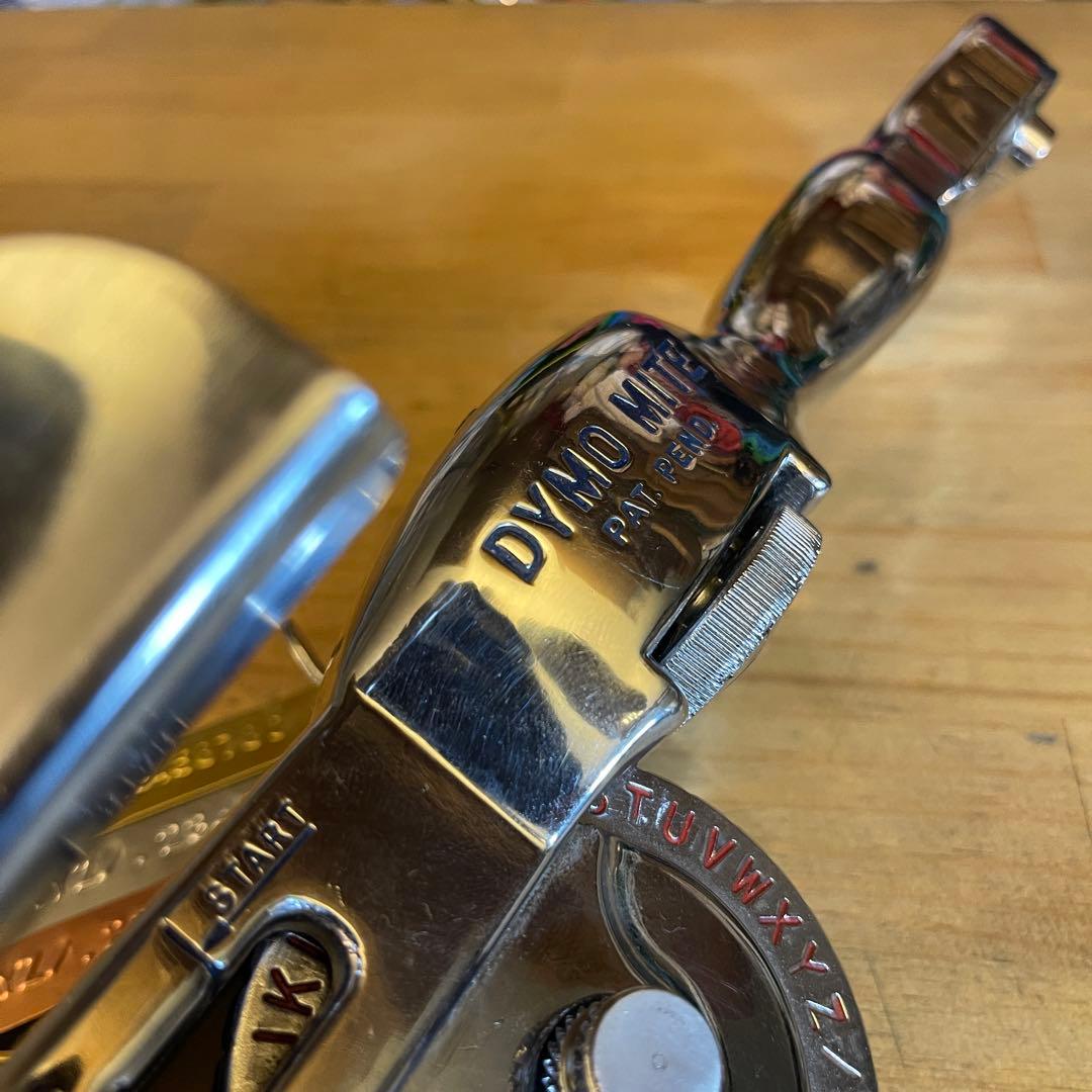 ■製品保証■【機関良・美品】ダイモ テープライター M-3 DYMO 18010