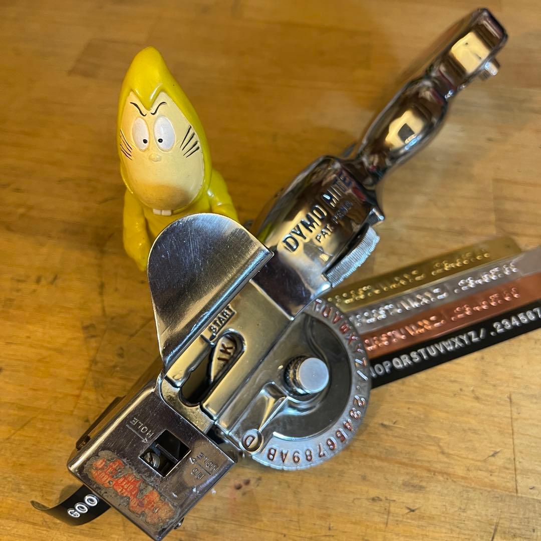 ■製品保証■【機関良・美品】ダイモ テープライター M-3 DYMO 18010