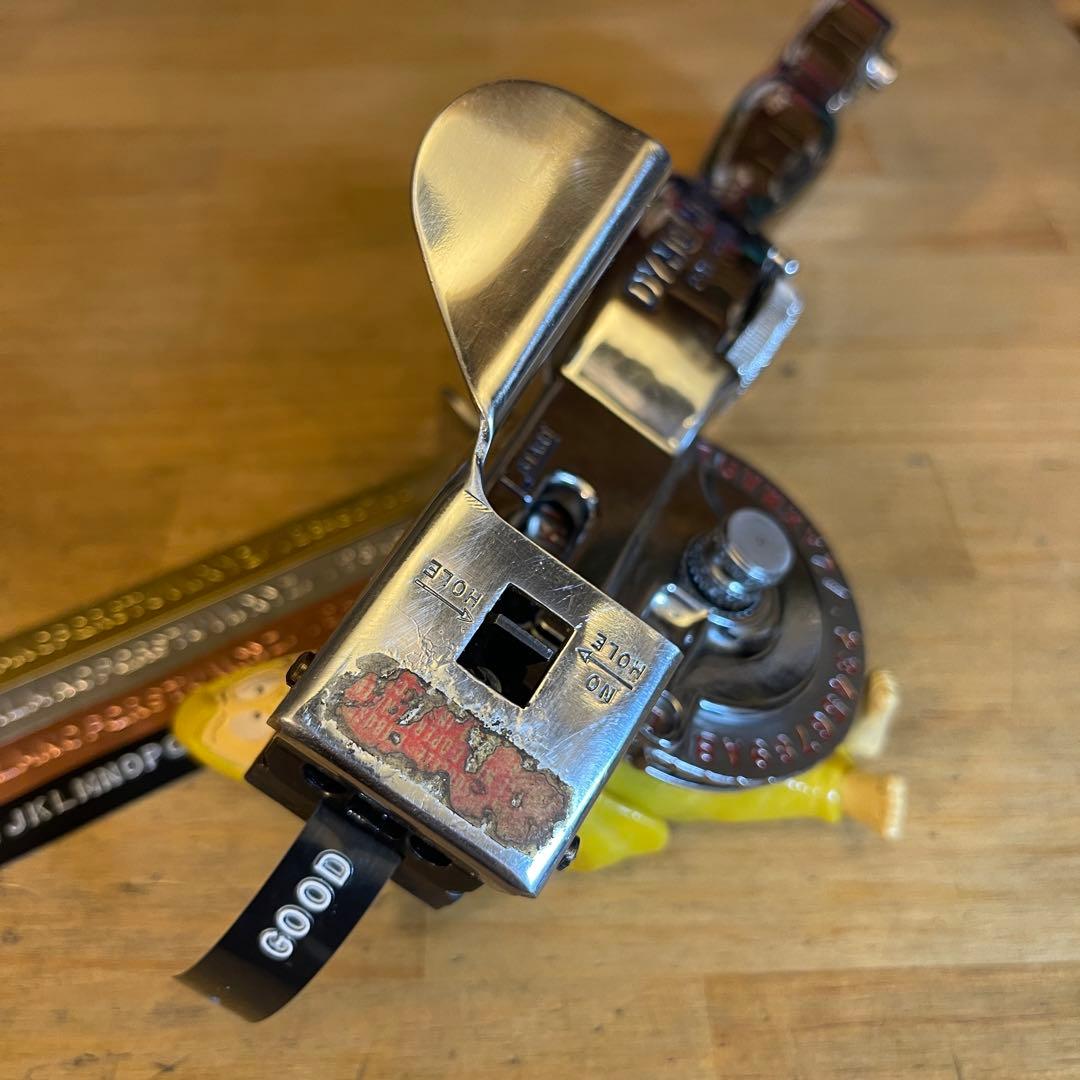 ■製品保証■【機関良・美品】ダイモ テープライター M-3 DYMO 18010