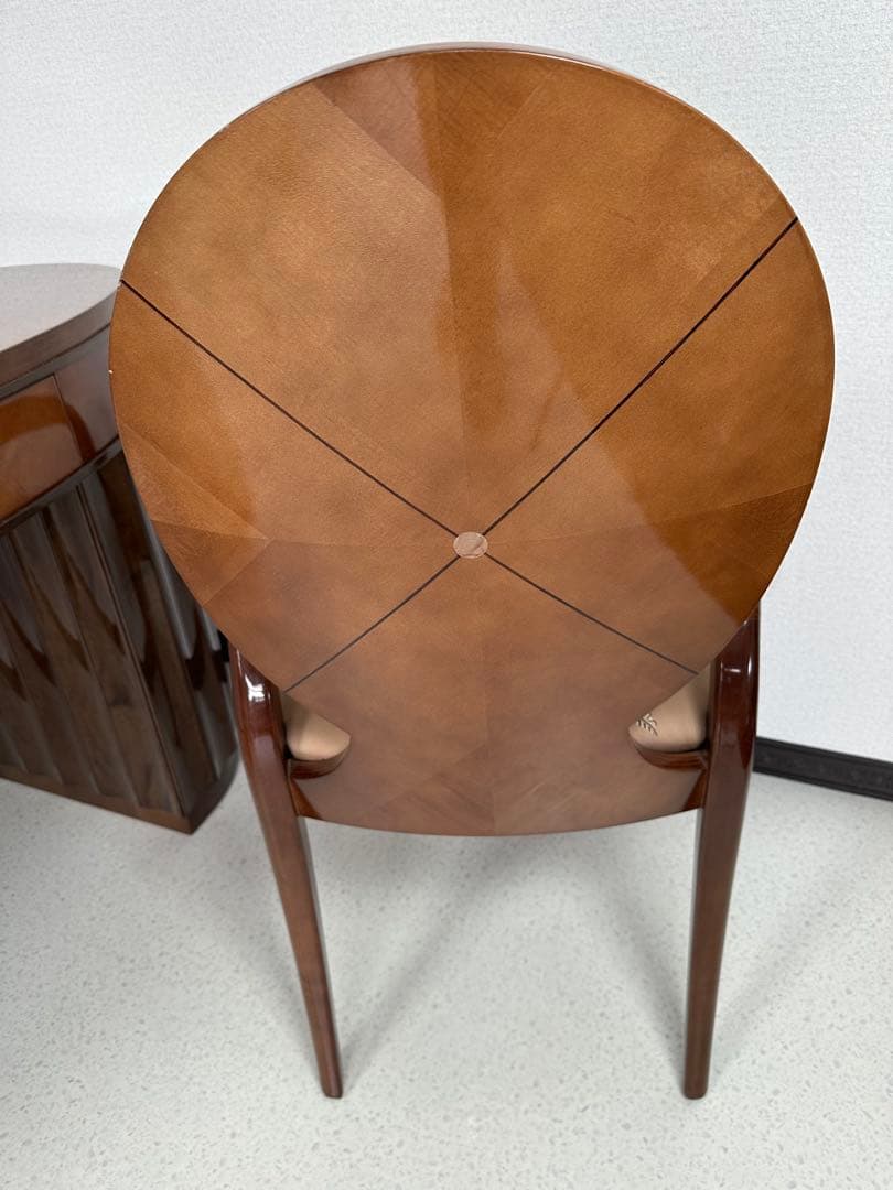 センチュリー 家具 イタリアアールデコ様式 最高級 アームチェア セット※i1※