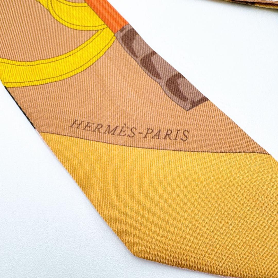 HERMES エルメス ツイリー エプロン・ドール 黄金の拍車 スカーフ