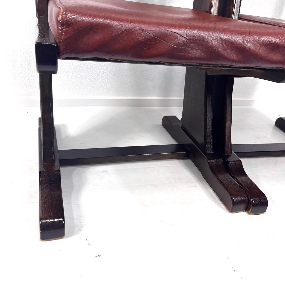 カリモクkarimoku RUSTIC ルスティックダイニングチェア2脚　①
