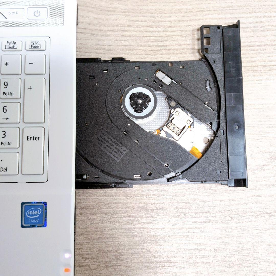 NEC✨白ノートパソコン✨事務作業や副業に✨Windows11／SSD／美品